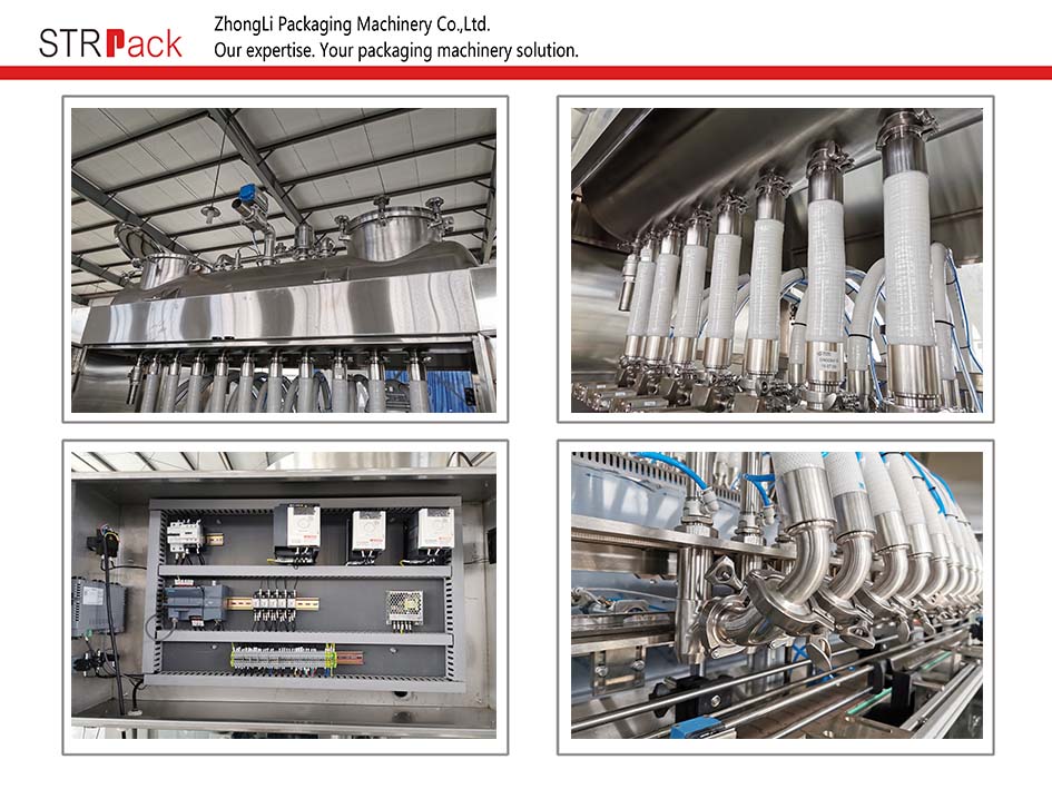 Automatic Piston Type Sauce Filling Machine Automatic Piston Type Sauce Filling Machine