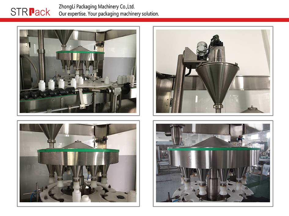 High Speed Automatic Rotary Auger Powder Filler