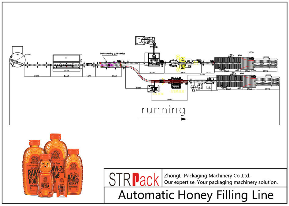 全自动蜂蜜灌装机