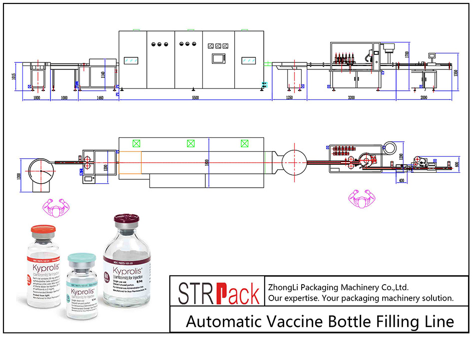 疫苗瓶自动灌装线